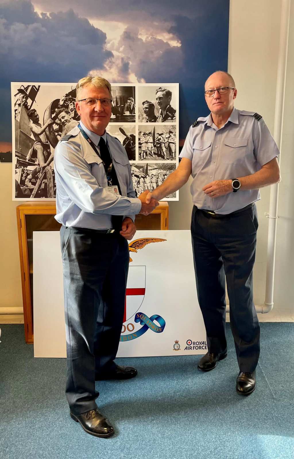 Farewell Sqn Ldr Chris&nbsp;Berry